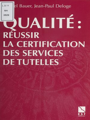 cover image of Qualité